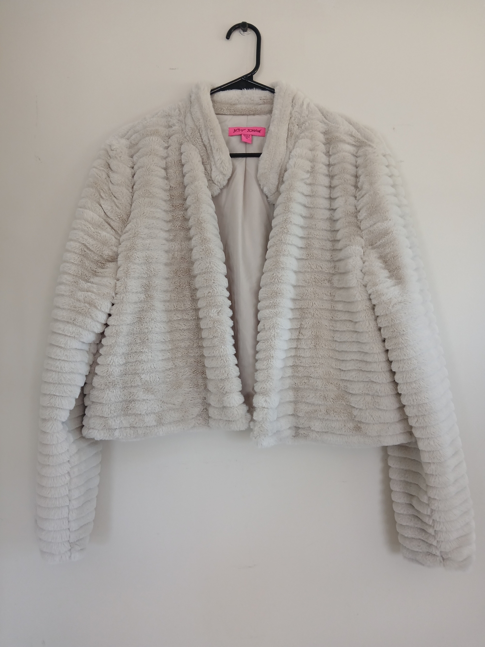 Betsey Johnson Women's Faux Fur Jacket